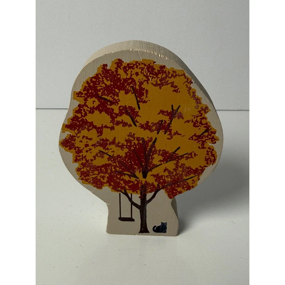 Cat's Meow-  Red Maple Tree, Accessory 1990